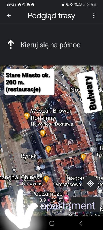 Apartament Przy Starym Miescie Щецин Екстер'єр фото